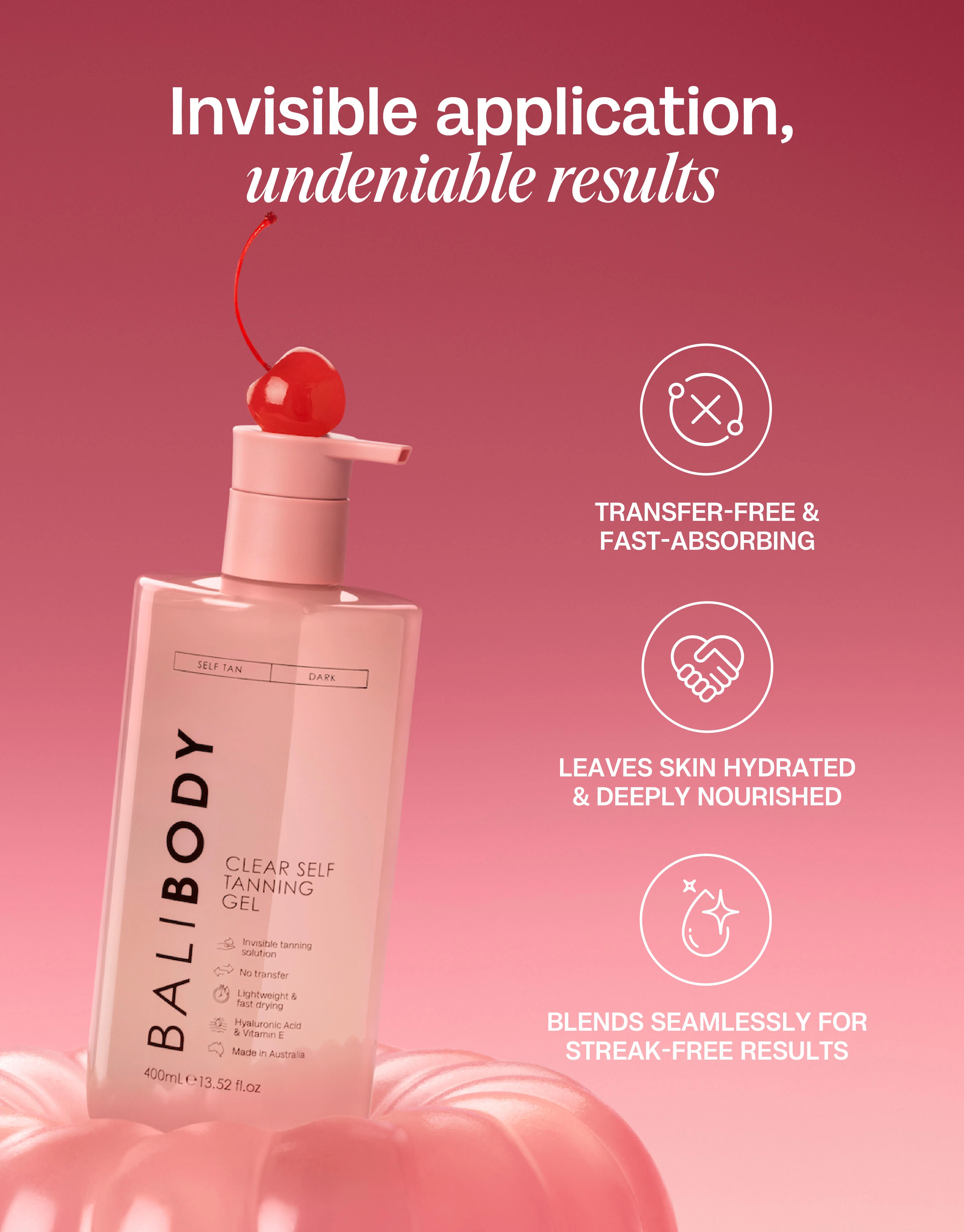 Clear Self Tanning Gel - Image 4