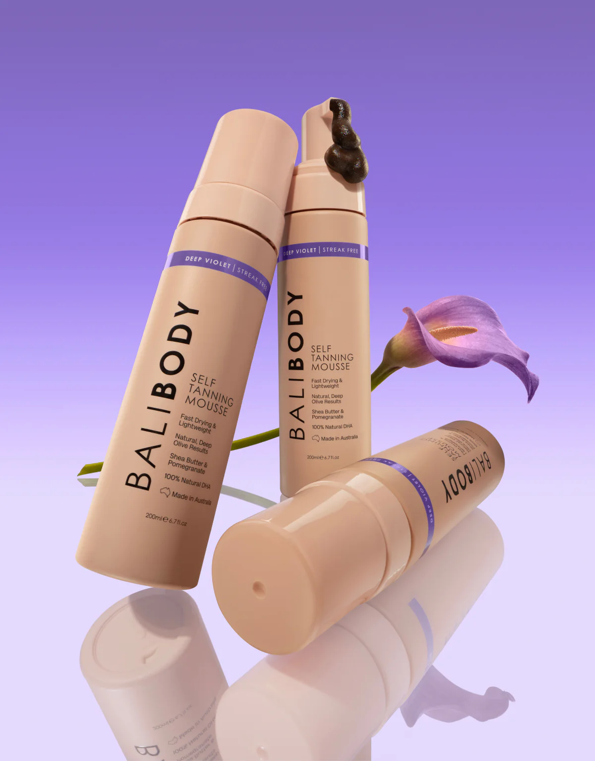 Deep Violet Self Tanning Mousse - Image 8