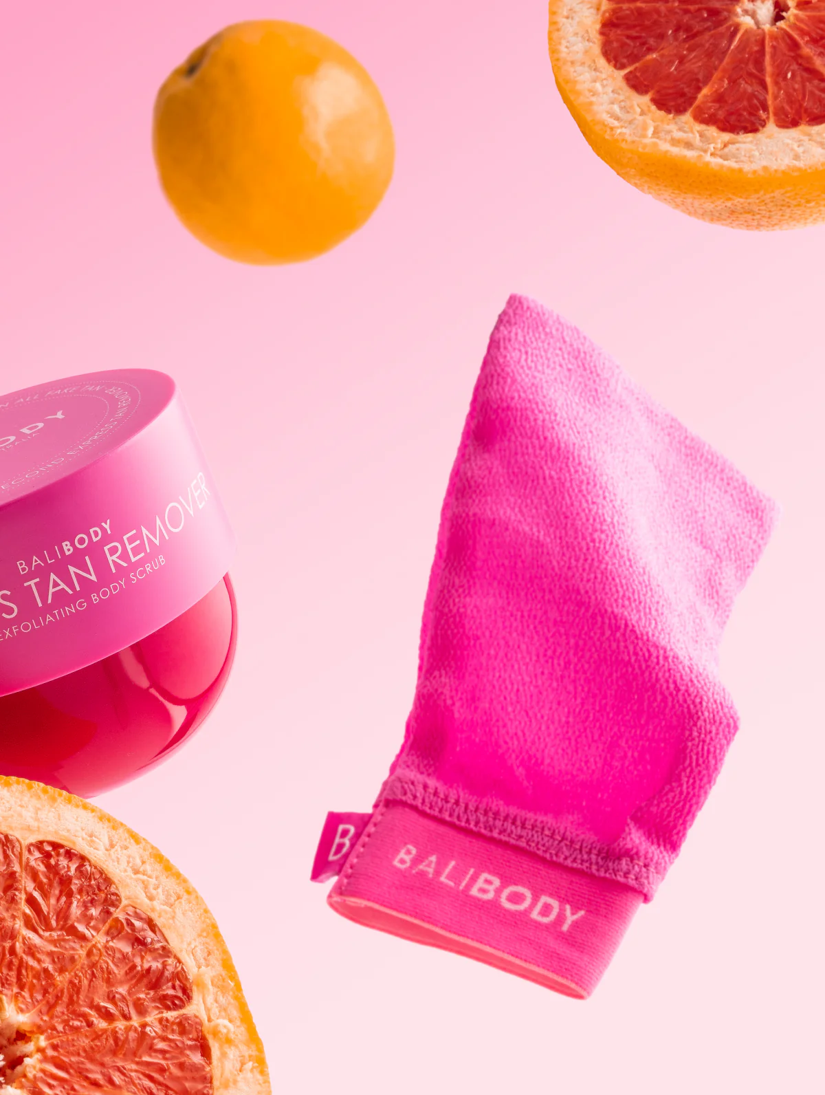 Pink Exfoliating Mitt - Image 3
