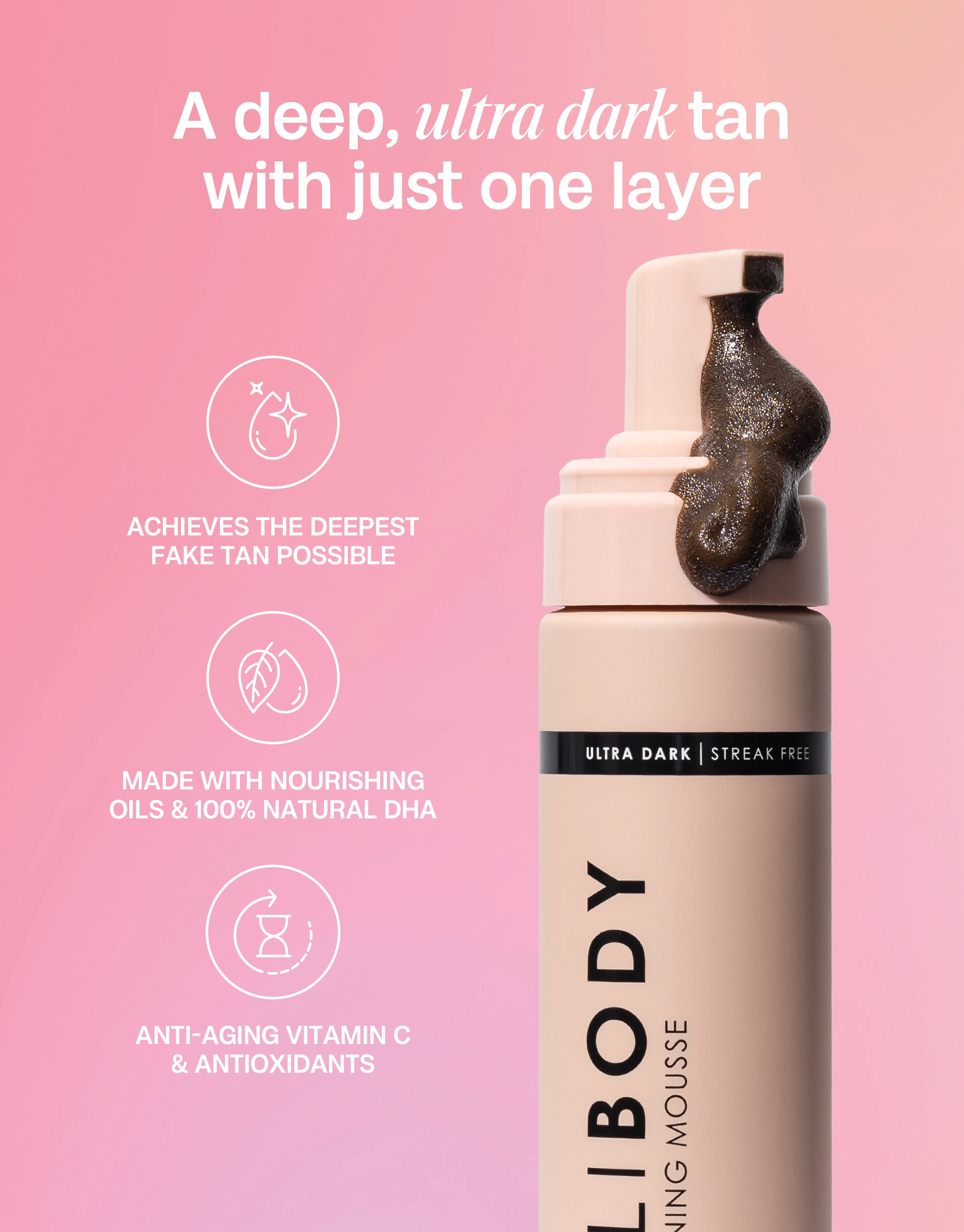 Ultra Dark Self Tanning Mousse - Image 7